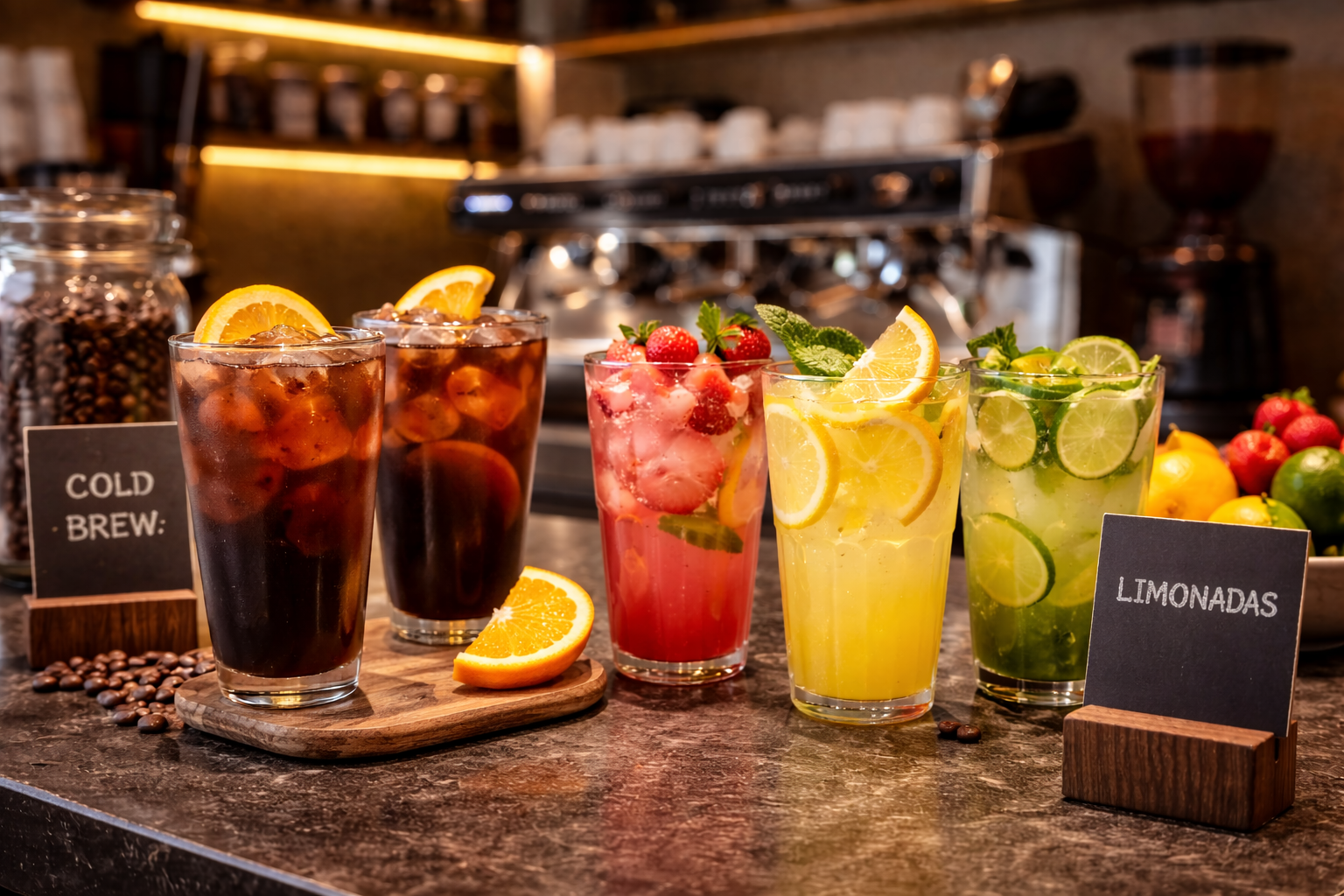 Bebidas frías